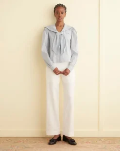 Tops<BODE Seafarer Shirt Blue
