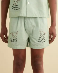 Shorts<BODE See You At The Barn Boxers White/Green