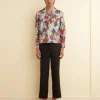 Shirts<BODE Seersucker Postcard Long Sleeve Shirt