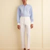 Trousers & Pants<BODE Seersucker Suiting Trousers White