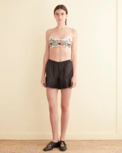 Underpinnings<BODE Sequin Sunset Lily Bra Cream