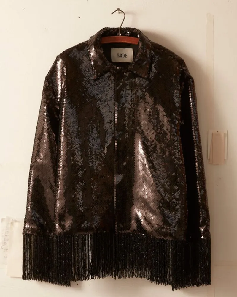 Outerwear<BODE Sequined Blass Evening Jacket