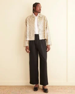 Outerwear<BODE Sequined Forsythia Jacket Gold/Black