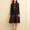 Skirts<BODE Sheer Trellis Skirt Black