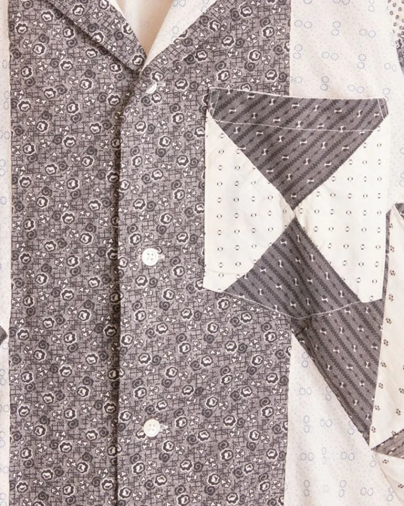 Shirts<BODE Silver Brunia Short Sleeve Shirt - M Multi