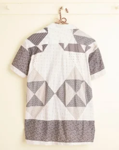 Shirts<BODE Silver Brunia Short Sleeve Shirt - M Multi