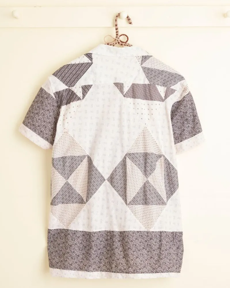 Shirts<BODE Silver Brunia Short Sleeve Shirt - M Multi