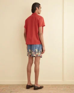 Shorts<BODE Ski Lift Shorts Blue