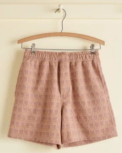 Shorts<BODE Sorghum Grid Shorts - Xxs Brown