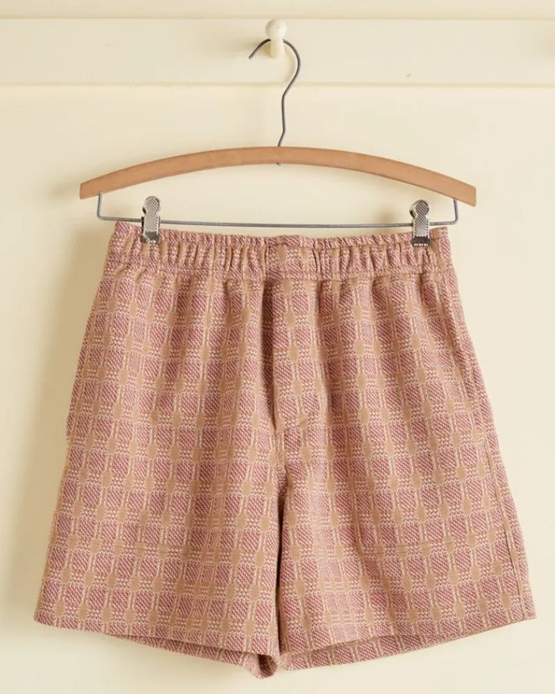 Shorts<BODE Sorghum Grid Shorts - Xxs Brown