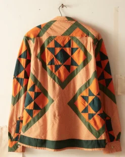 Shirts<BODE Star Quilt Long Sleeve Shirt