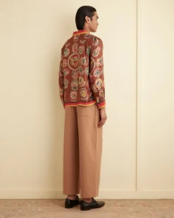 Shirts<BODE State Seal Long Sleeve Shirt Multi
