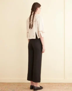 Outerwear<BODE Step Cutwork Overshirt Cream