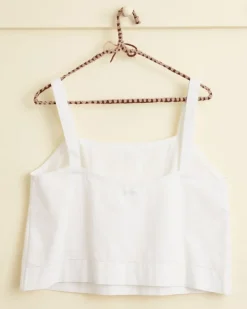 Tops<BODE Stratus Cloud Tank - M White