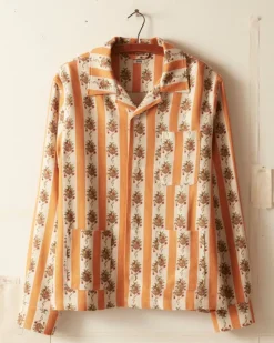 Shirts<BODE Striped Fruit Bowl Long Sleeve Shirt Orange