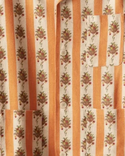 Shirts<BODE Striped Fruit Bowl Long Sleeve Shirt Orange