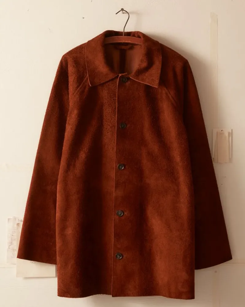 Outerwear<BODE Suede Car Coat