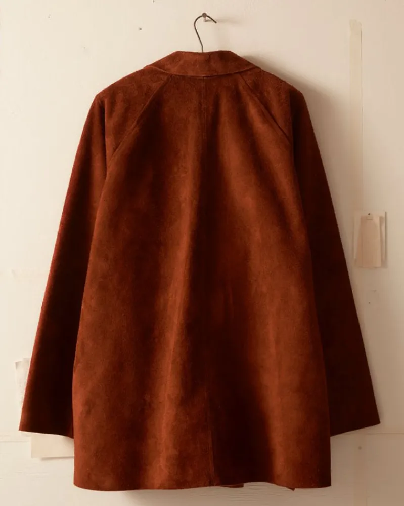 Outerwear<BODE Suede Car Coat