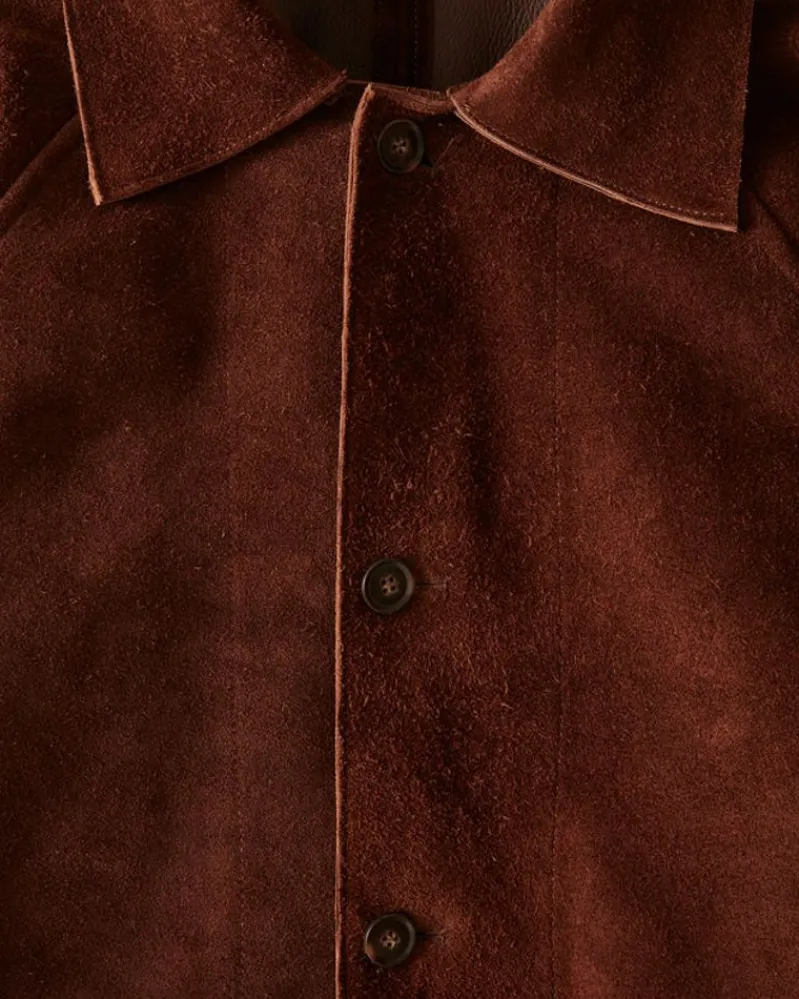 Outerwear<BODE Suede Market Coat