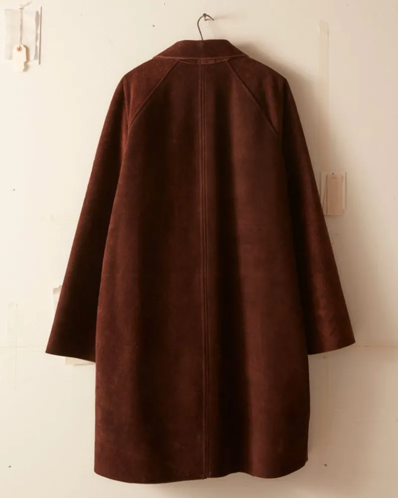 Outerwear<BODE Suede Market Coat