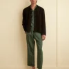 Outerwear<BODE Suede Overshirt Black
