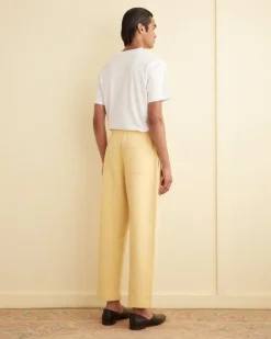 Trousers & Pants<BODE Sweatpants - Lemon Yellow