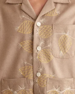 Shirts<BODE Sweet Pine Long Sleeve Shirt Oatmeal