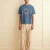 Cut & Sew<BODE Sweet Pine Music Tee Petrol