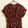 Tops<BODE Toffee Floral Top - M Brown