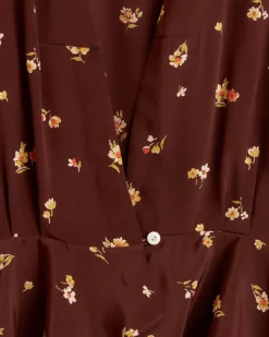 Tops<BODE Toffee Floral Top - M Brown