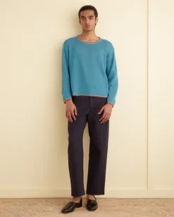 Knitwear<BODE Treehouse Knit Pullover Blue