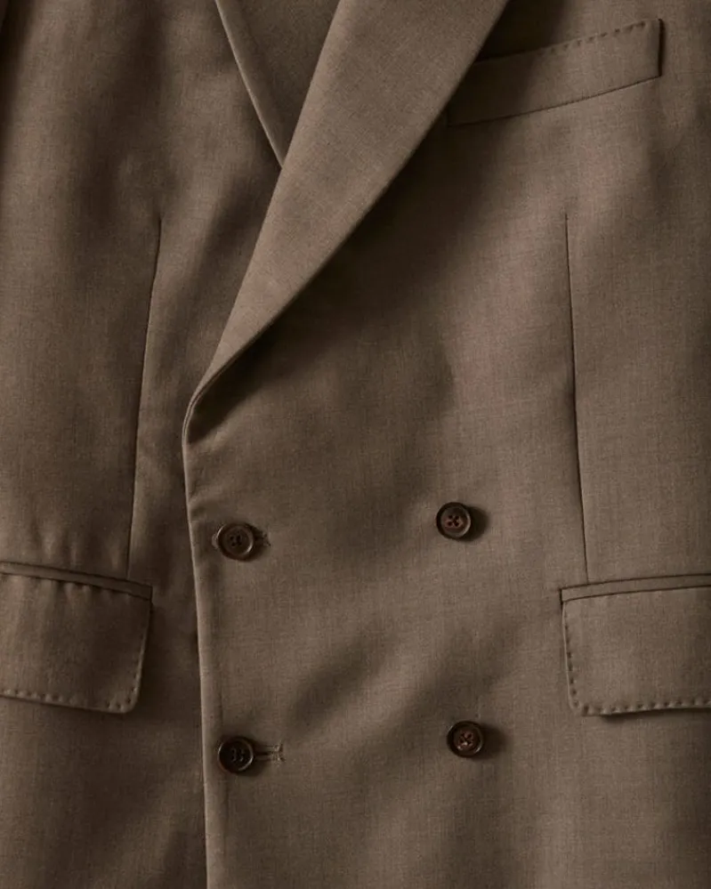 Outerwear<BODE Tropical Wool Double-Breasted Suit Jacket