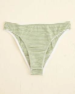Underpinnings<BODE Truro Stripe Briefs Green/Cream
