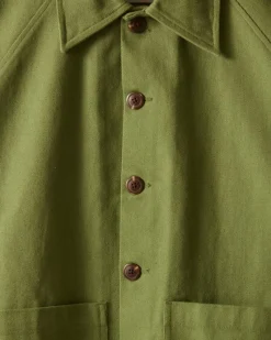 Outerwear<BODE Twill Cropped Car Jacket - Ivy