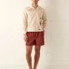 Shorts<BODE Twill Rugby Short - Cinnamon