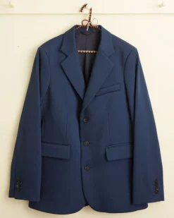 Suiting<BODE Twill Suit Jacket Petrol