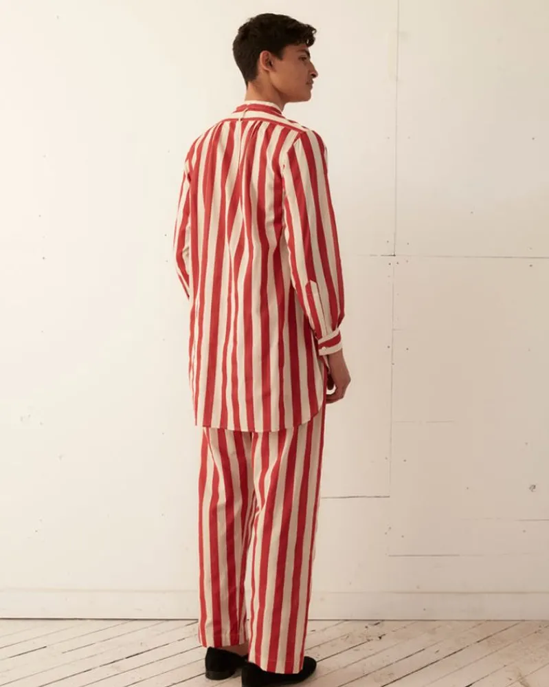 Shirts<BODE Valance Stripe Long Sleeve Shirt