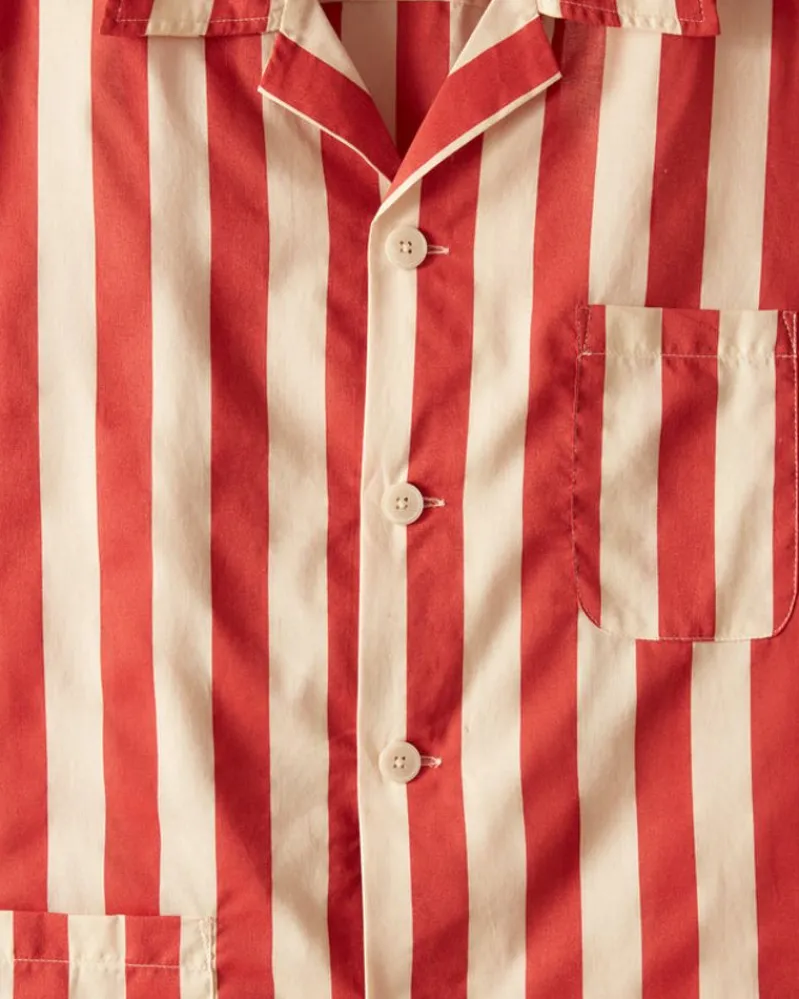 Shirts<BODE Valance Stripe Short Sleeve Shirt