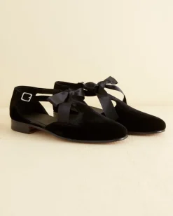 Shoes<BODE Velvet Theater Shoe Black