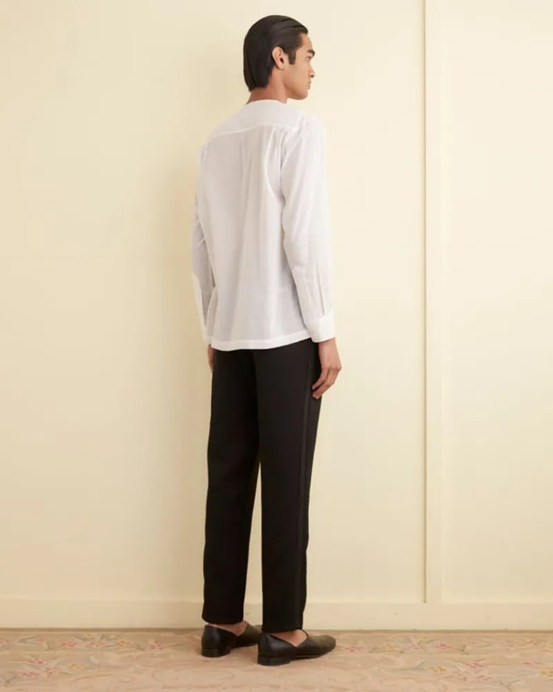 Shirts<BODE Voile Roberto Shirt - White