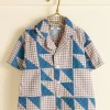 Baby Bode<BODE Wandering Lover Quilt Kid'S Shirt - Blue