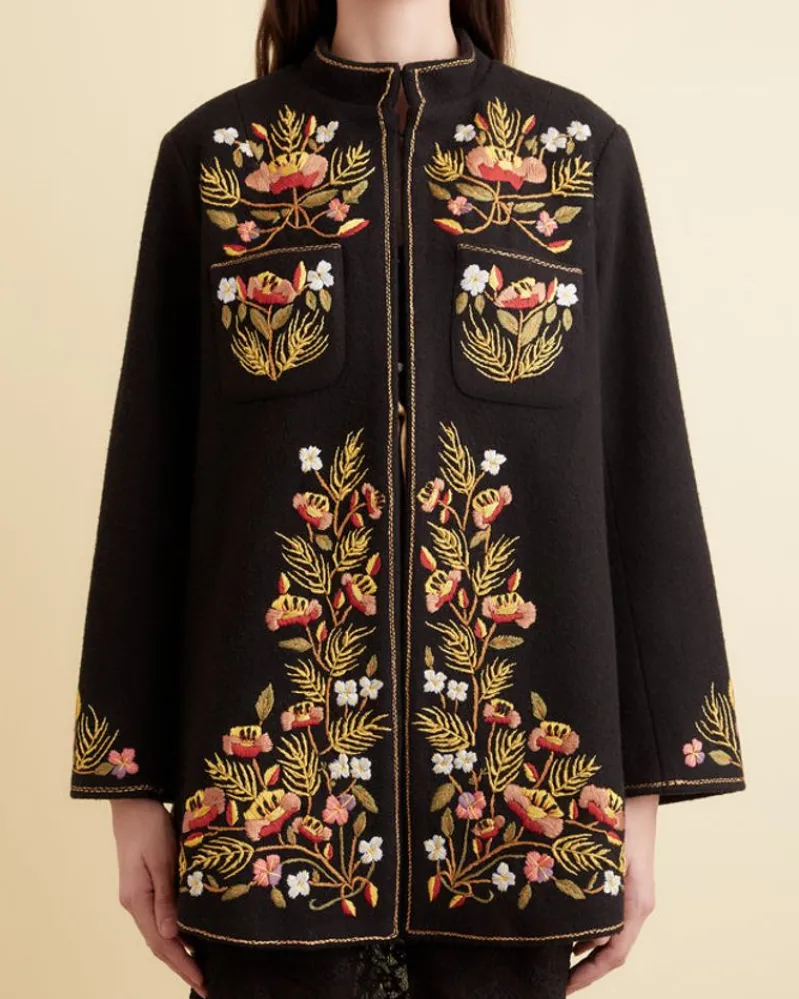 Outerwear<BODE Wheat Poppy Persis Jacket Black