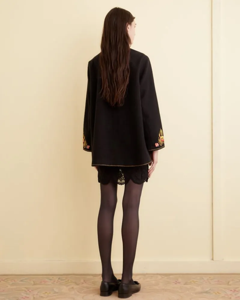 Outerwear<BODE Wheat Poppy Persis Jacket Black
