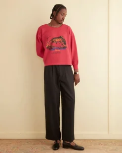 Cut & Sew<BODE White River Crewneck Red