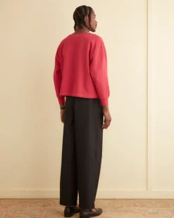 Cut & Sew<BODE White River Crewneck Red