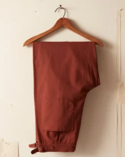 Trousers & Pants<BODE Wide Leg Snap Trousers - Cinnamon