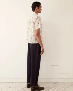 Shirts<BODE Wiggley Short Sleeve Shirt White