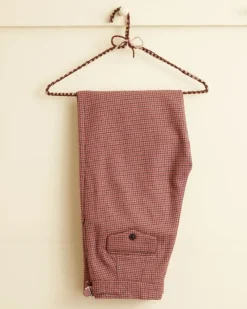 Trousers & Pants<BODE Wild Salmon Trousers - 28 Burgundy