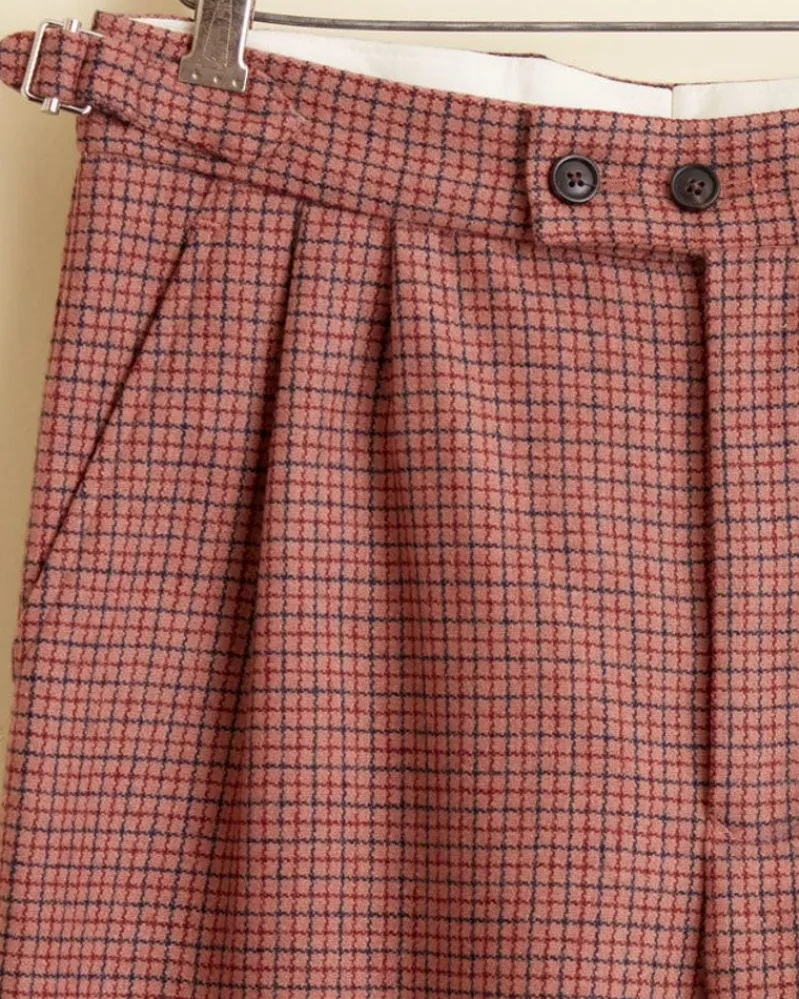 Trousers & Pants<BODE Wild Salmon Trousers - 28 Burgundy