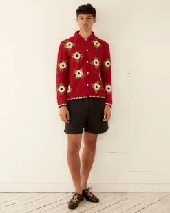 Knitwear<BODE Winchester Rose Long Sleeve Shirt